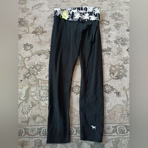 Victoria's Secret PINK Black Yoga Leggings